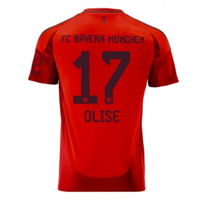 Bayern Munich Michael Olise #17 Replika Hjemmebanetrøje 2024-25 Kortærmet